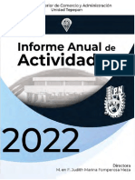 Informe Anual ESCATep2022