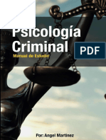 Psicologia Criminal - Psicologia - Angel Martinez