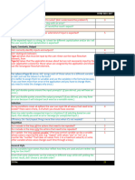 Self-Assessment Rubric - Mock Quiz