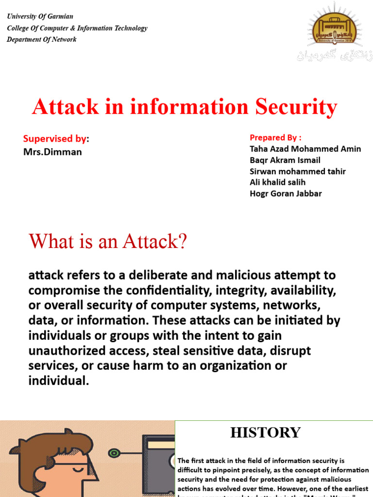 Attack In Information Security Pdf