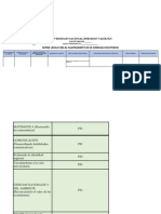 Matriz Logica para El Curriculo