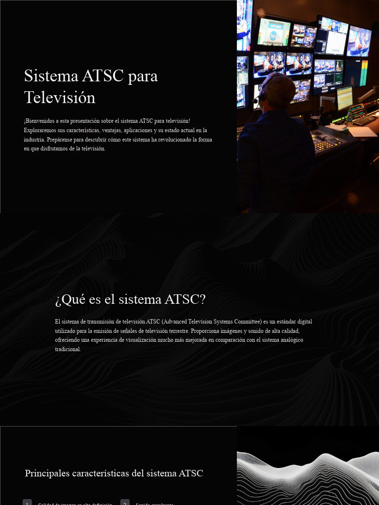 Sistema ATSC para Television | PDF | Televisión | Vídeo