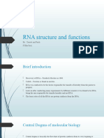 RNA Structure and Functions