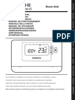 YUTAKI-M Room Unit User Guide 10 Language