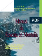 Manual de Rescate en Montaña