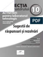 Sugestii de Raspunsuri - Activitati Pentru Laboratorul Tehnologic - Protectia Consumatorului