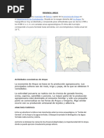 Provincias de Cochabamba: Resumen y Datos | PDF | Bolivia | Agricultura