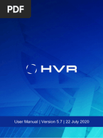 HVR User Manual 5.7.cec91698