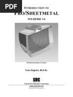 Creo Parametric Sheetmetal Design Guide | PDF | Sheet Metal | Geometry