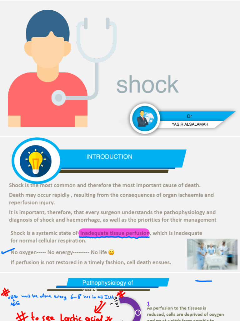 Shock March PDF Shock (Circulatory) Medical Emergencies