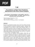 Predictive Maintenance With Root Cause Analysis