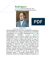 Simón Rodríguez Historia