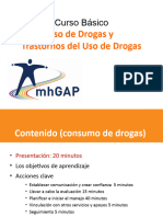 Uso de Drogas y Trastornos Del Uso de Drogas