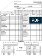 Sumula de Futebol Campeonato Municipal de Futebol de Campo 2023 Categoria Aspirante Jogo 05