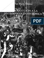 Viazzo - Introduccion A La Antropologia Historica - Antropología Histórica PDF