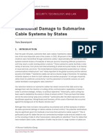 Intentional Damage To Submarine Cable Systems by States