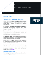 Contact Form 7 - Tutorial Completo