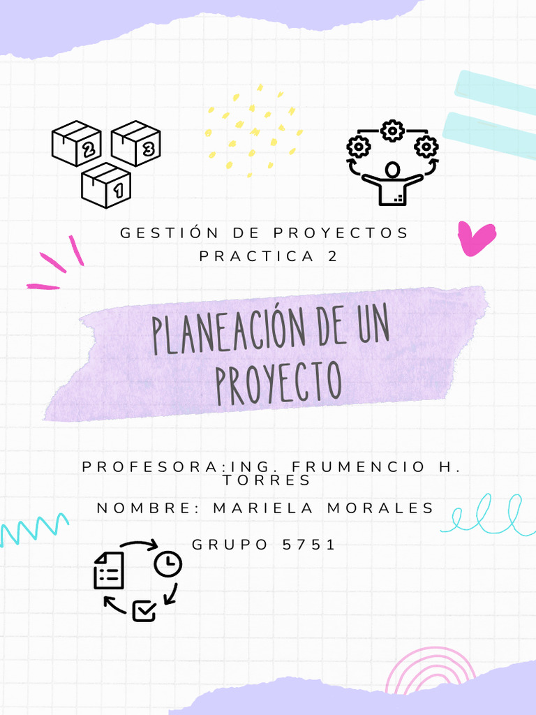 Practica 2 Planeación de Un Proyecto | PDF | Software | Ingeniería de ...