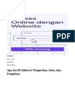 Pengertian Ip Addres