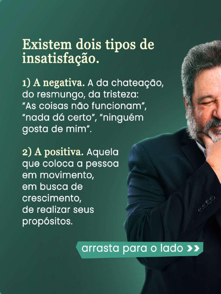 Tipos de Insatisfação | PDF