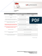 Calendario Esp Ortopedia y Traumatologia Enero 2023