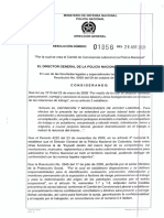 Resolución 01356 Del 29-04-2021 Comité de Convivencia Laboral