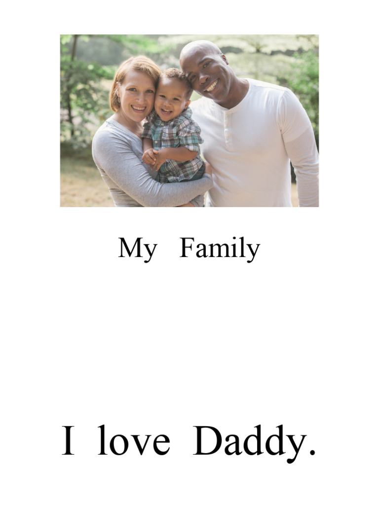 My Family Template 1 | PDF