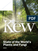 State of The World's Plants and Fungi 2023