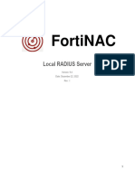 FortiNAC Local RADIUS Server v94