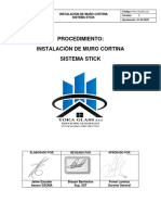 Procd. Muro Cortina Sistema Stick 12 - 08 - 22