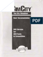 SimCity - Manual - Text