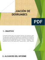 Evaluación de Derrumbes