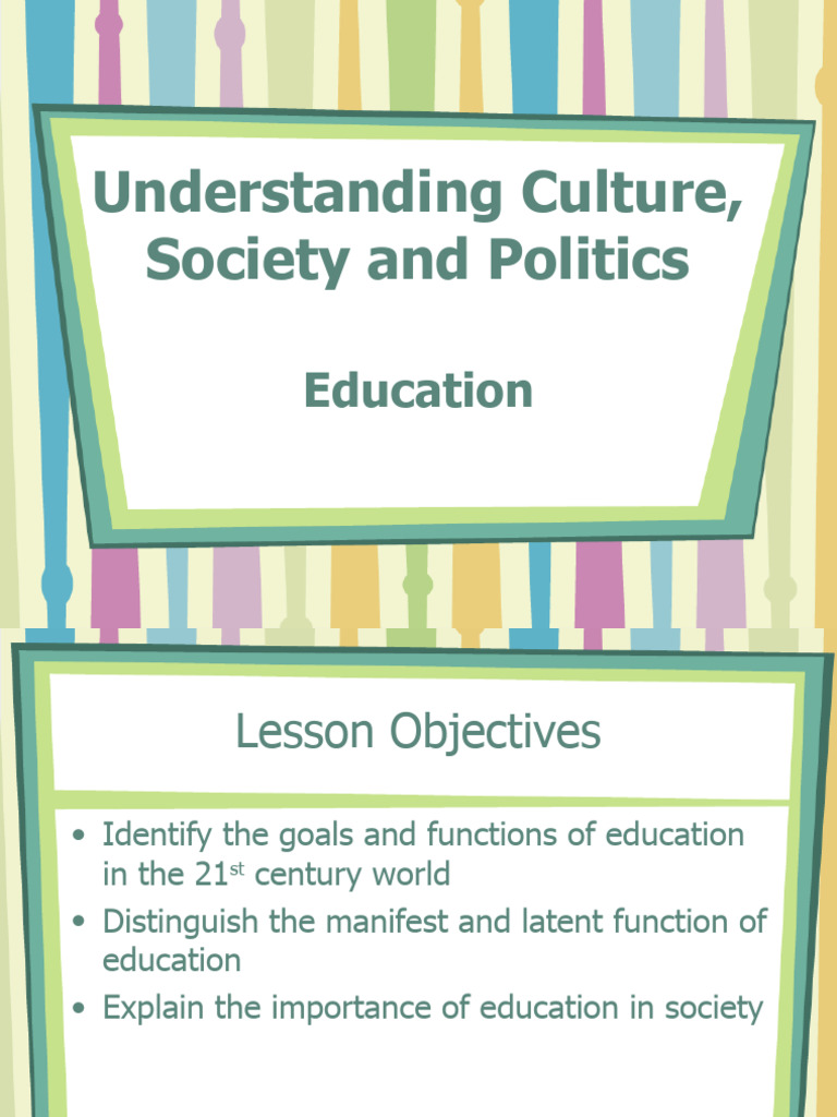 Ucsp 10 education pdf curriculum self actualization