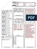 D&D5 Meio-Orc - Bárbaro 1