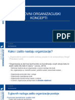 2 Organizacije, Dionici I Pojam Učinkovitosti