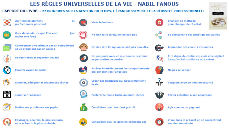 27 Principes pour Réussir et S'épanouir | PDF