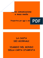 Corso Di Giornalismo - La Formazione Della "Casta Dei Giornali"