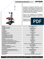 FBM 160re Furadeira de Bancada 57