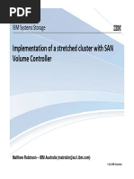 Implementation of A Stretched Cluster With SVC