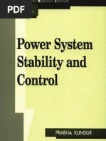 Power System Stability and Control by Prabha Kundur PDF | PDF