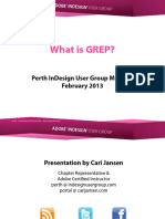 Grep Indesign