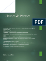 EAPP - Lesson3.1Clauses & Phrases