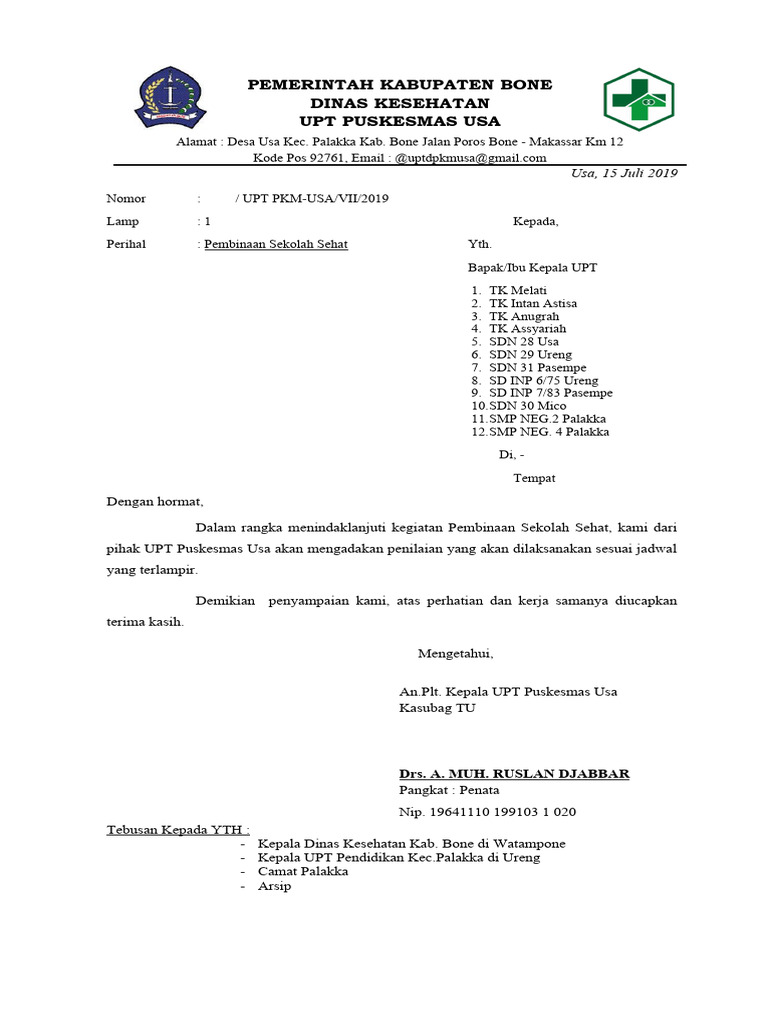 Surat PEMBINAAN | PDF