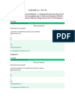 Actividad 2-4 - Si o No