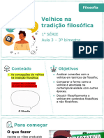 Aula 3 - Velhice Na Tradição Filosófica