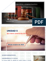 Clase 19 Presentación 16-10-2023 Derecho Procesal Administrativo Oscar Blanco Cuenca
