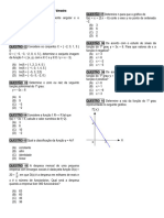 MATEMATICA 1º ANOS - Prova