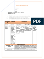 Sesión de Aprendizaje #3 Comunicacion San Daniel