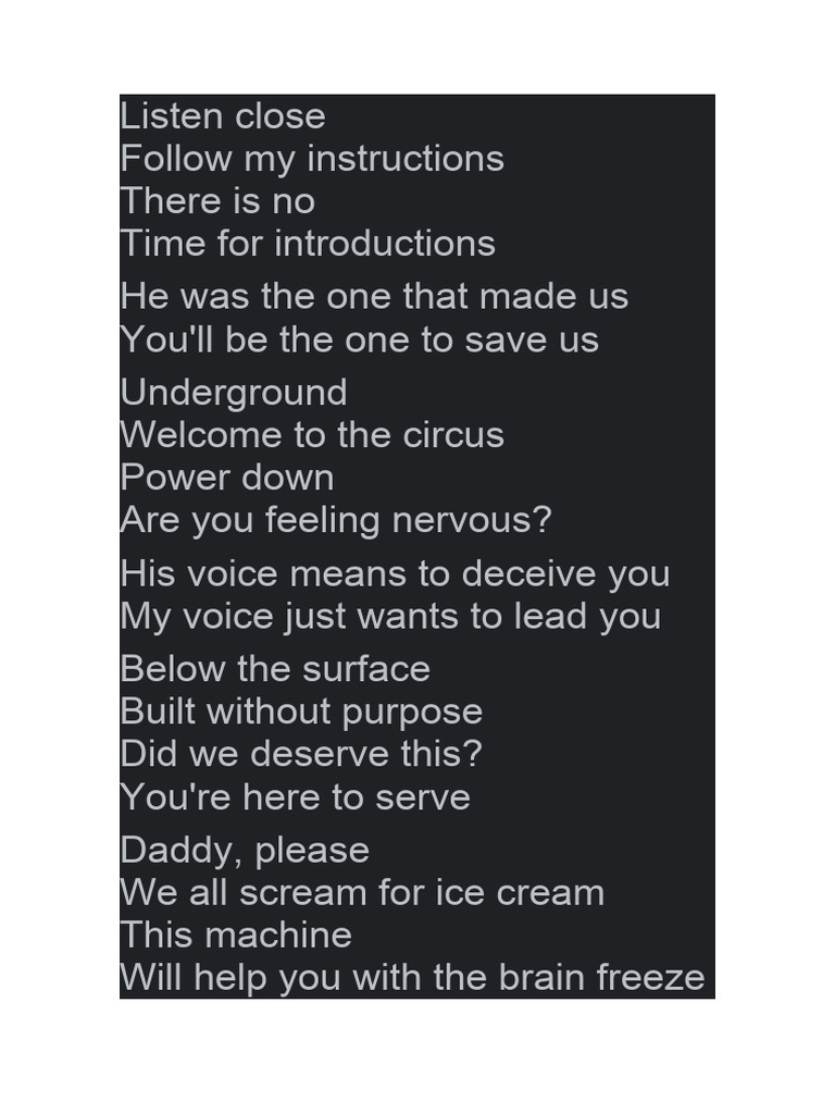 Below The Surface | PDF