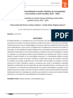 Lectura Cambio Climatico en Pesca